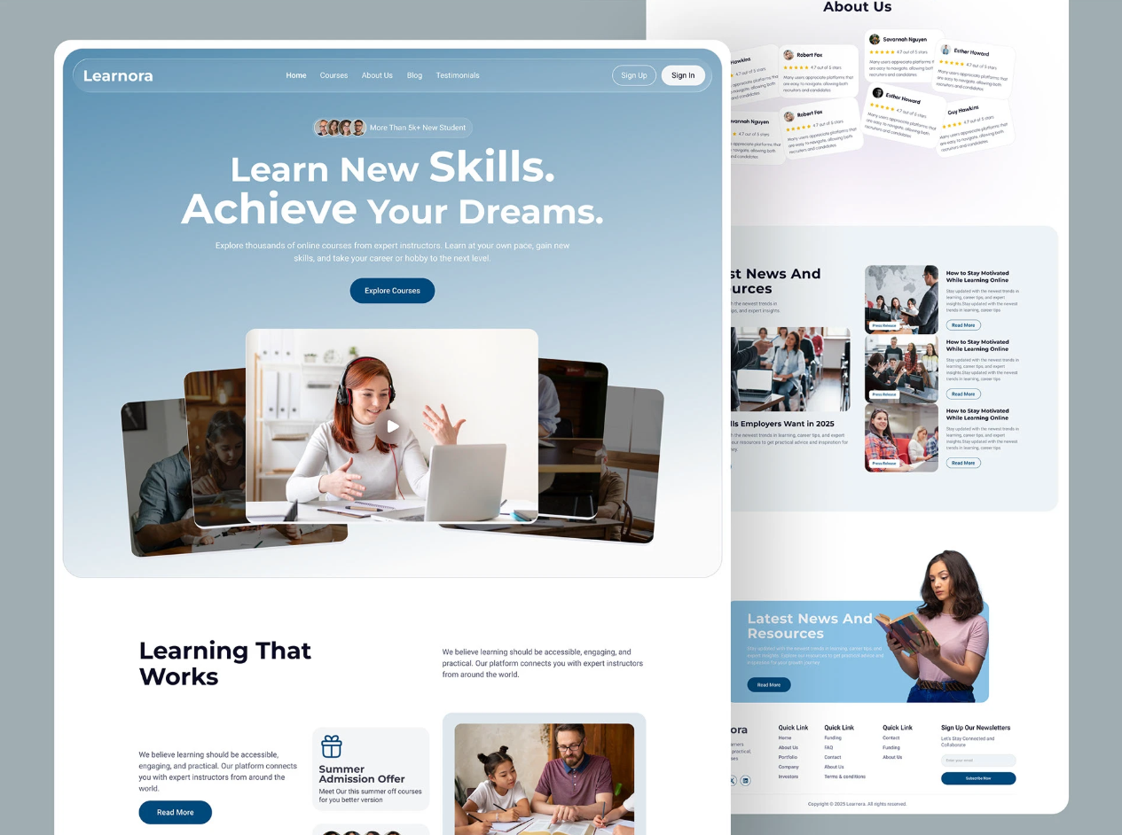 Online Learning Platform